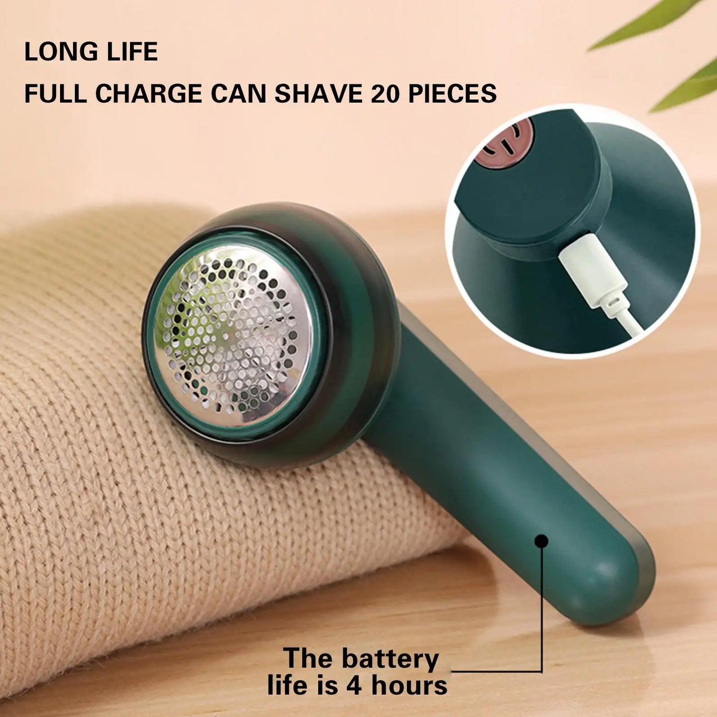 Electric Lint Remover Rechargeable For Clothing Fuzz Remover Sweater Shaver Coat Hair Ball Trimmer Plush Clothing Razor Remover